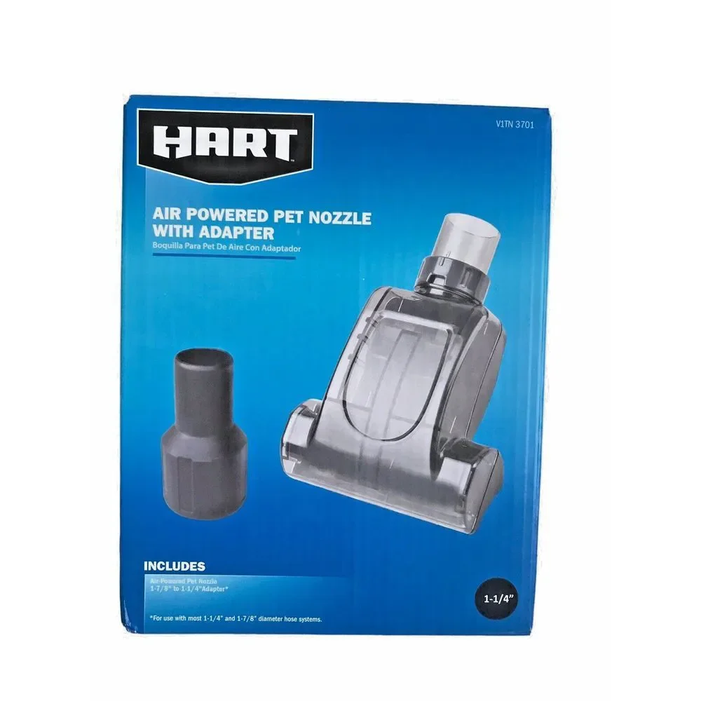 HART 1-1/4 Air Powered Pet Nozzle with Adapter V1TN 3701 Wet/Dry Vacuum Cleaners